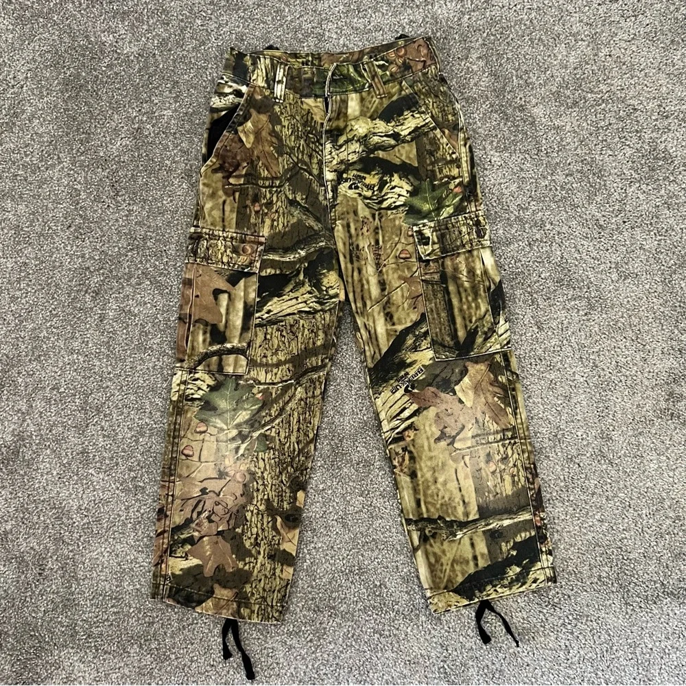 Redhead pants boys small camouflage baggy cargo pants real tree hunting outdoor - Picture 5 of 16